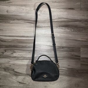 Coach Midnight Black Crossbody Bag